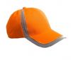 orange hi viz baseball abs bump shell head protection bump cap